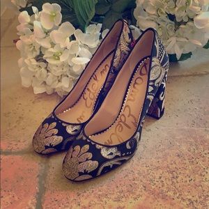 New Sam Edelman beautiful tapestry pumps 7